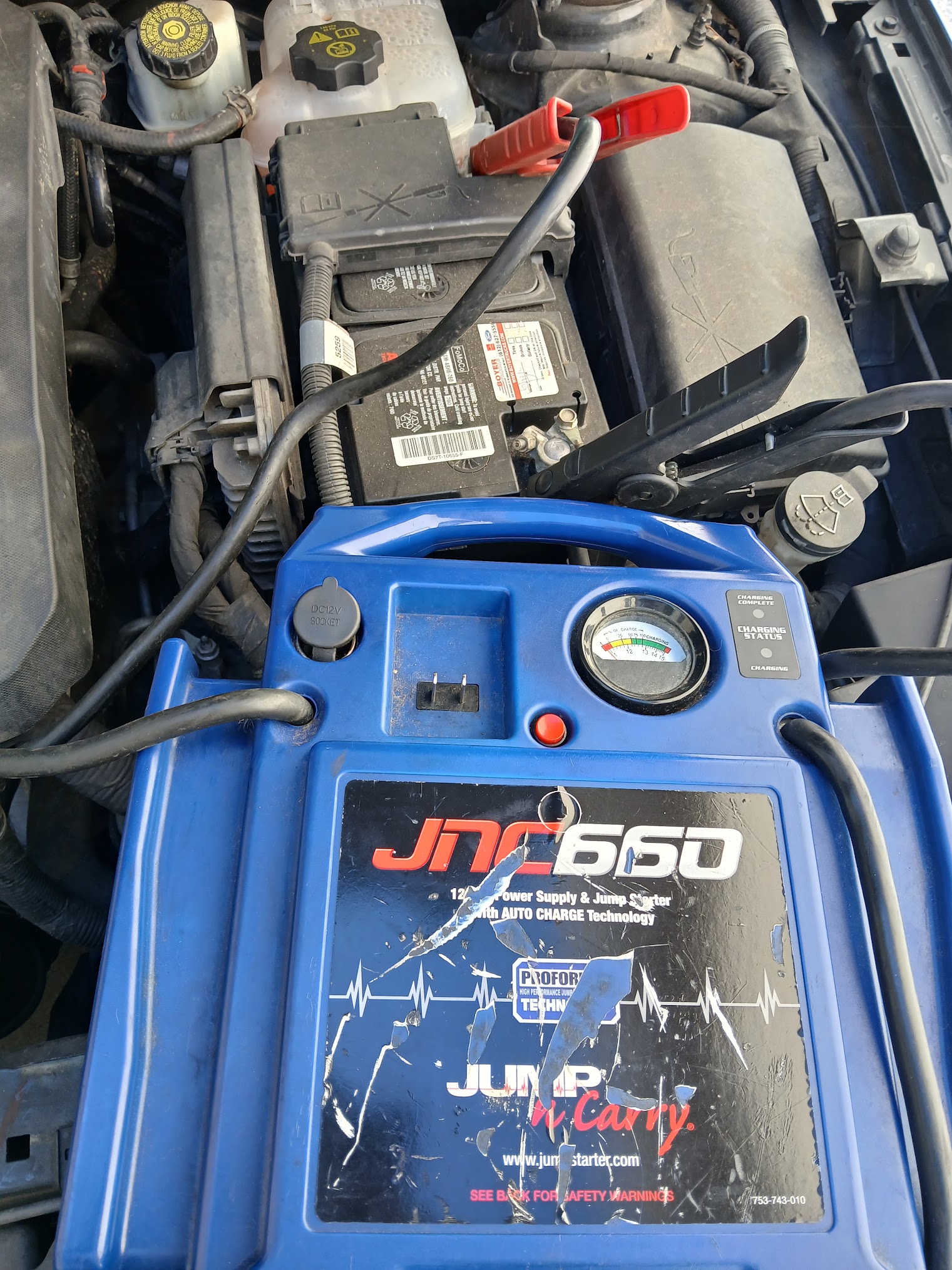 EDP Roadside jump start service